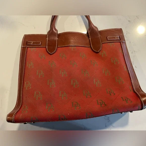 Dooney & Bourke Alto Italy Tassel Tote Satchel Purse Bag - Picture 6 of 9